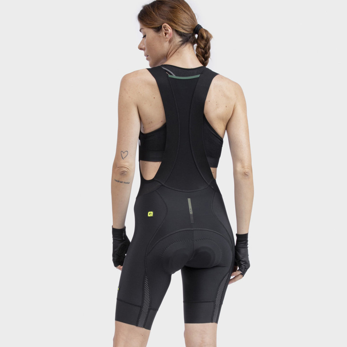 Salopette donna Ale PRR Green Speed - Nero - B