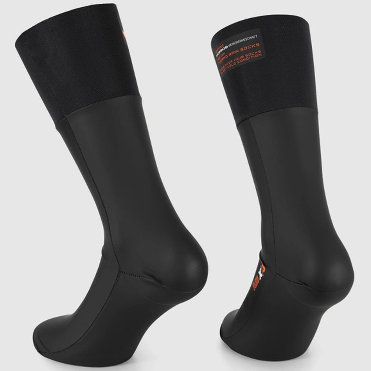 Calze Assos RSR Thermo Rain - Nero - H