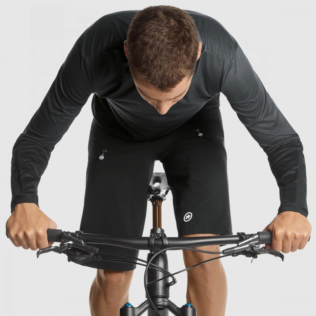 Maglia maniche lunghe Assos Trail LS T3 - Grigio - E