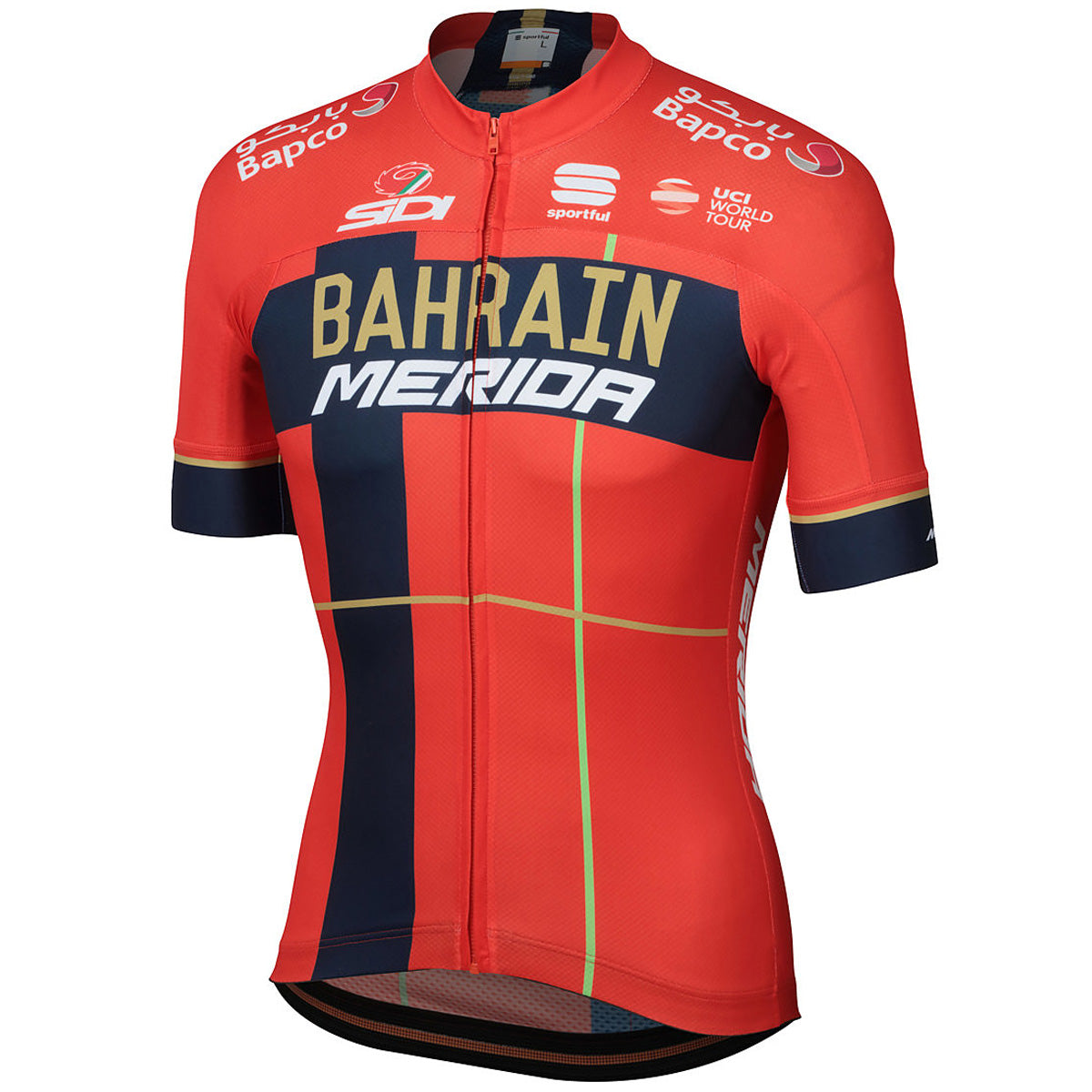 Maglia Bodyfit Pro Evo Bahrain Merida 2019