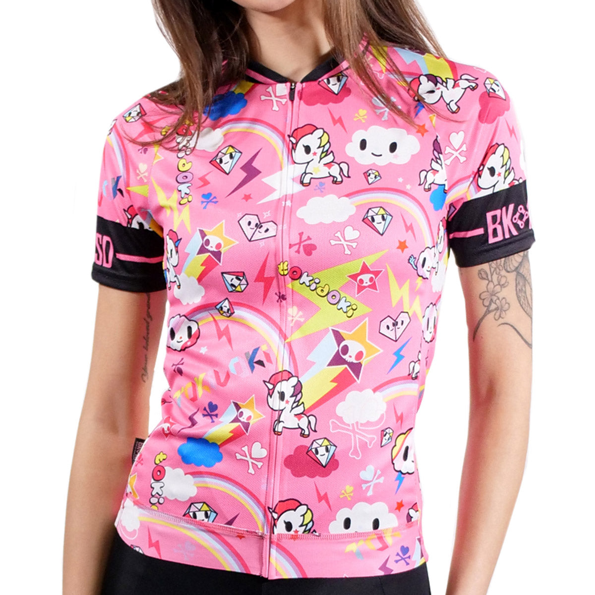Maglia donna Bike Inside Tokidoki Unicorn - Rosa
