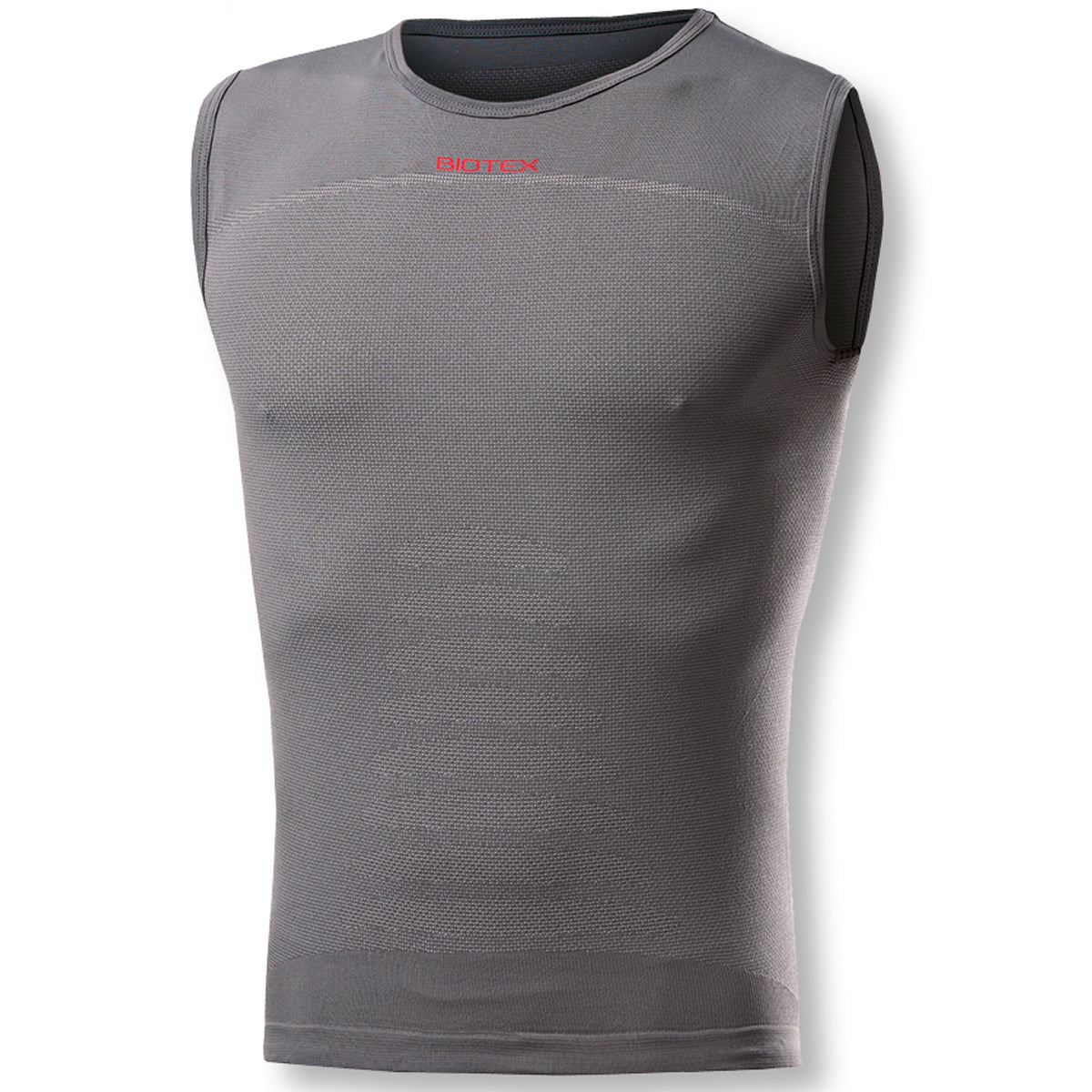Maglia intima senza maniche Biotex + Carbon - Grigio