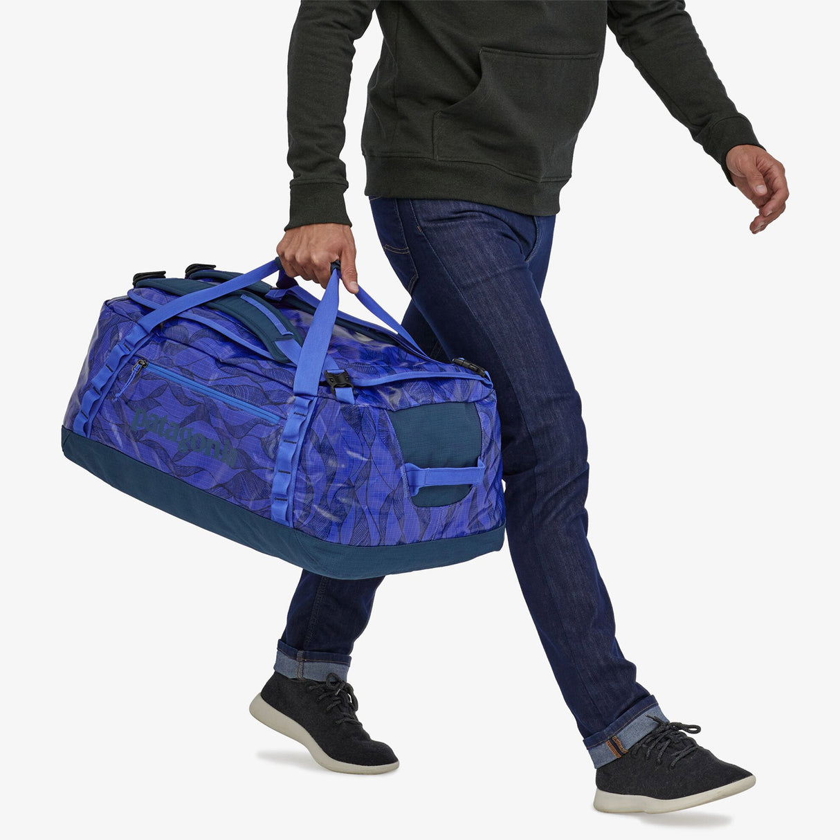 Borsa Patagonia Black Hole Duffel 55L - Blu - E