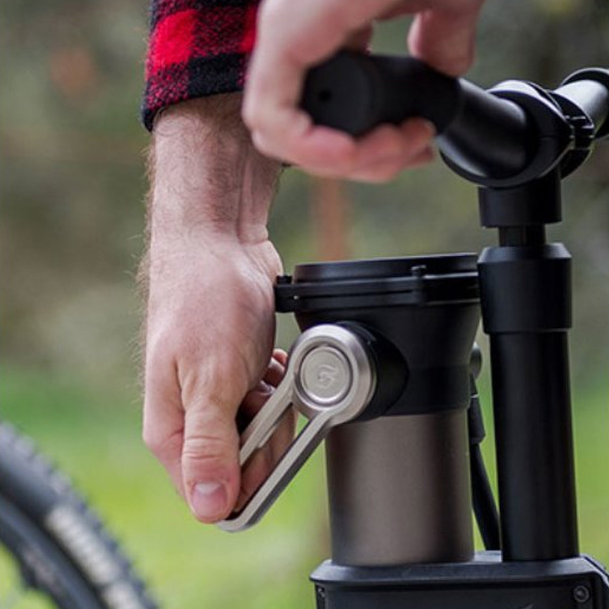 Pompa Blackburn Chamber Tubeless - Nero