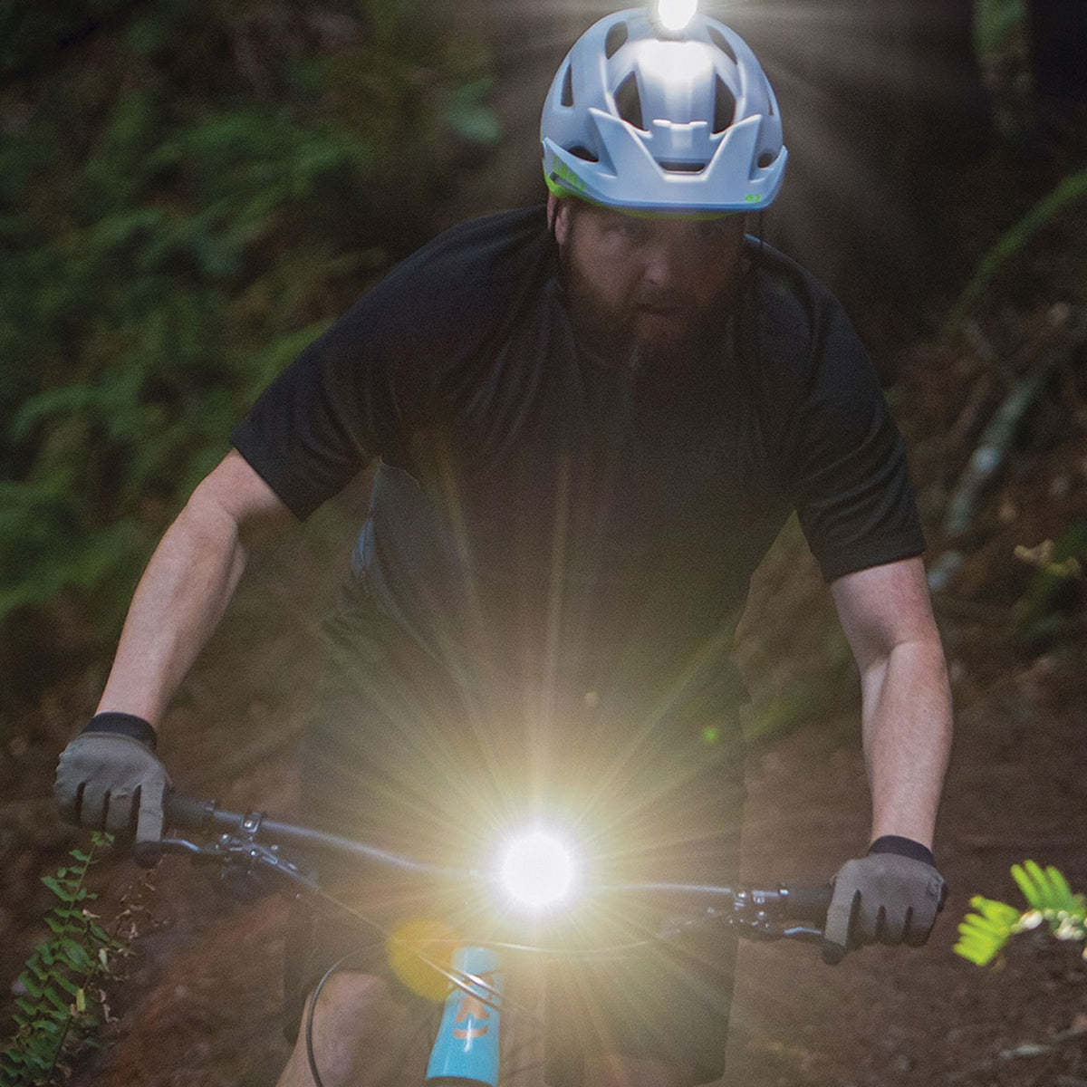 Luce anteriore Blackburn Dayblazer 1100 - Nero