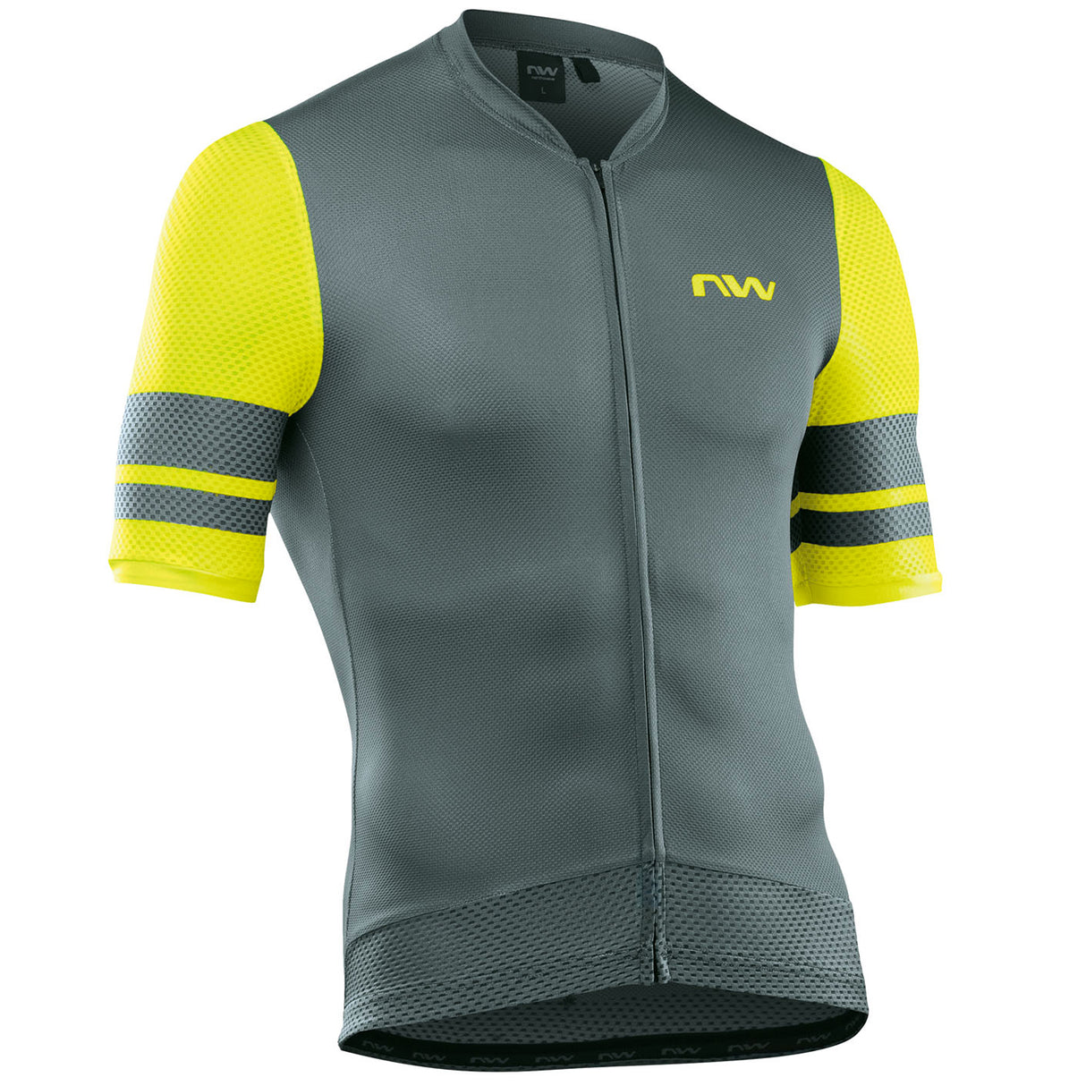 Maglia Northwave Storm Air - Verde giallo - Q