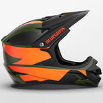 Bluegrass Intox helmet - Green orange