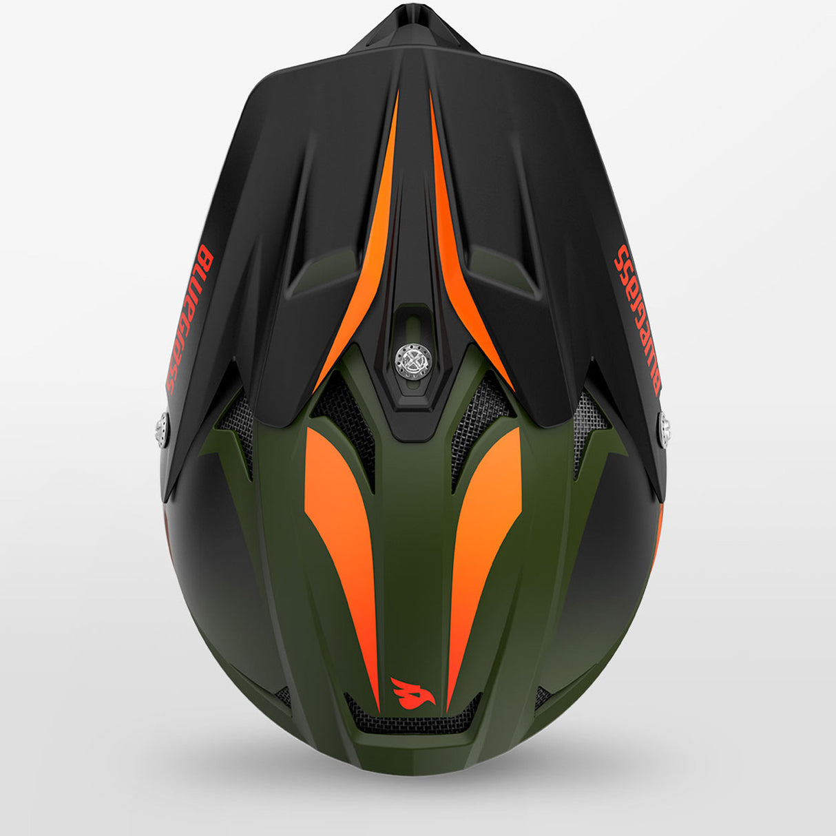 Casco Bluegrass Intox - Verde arancio - I