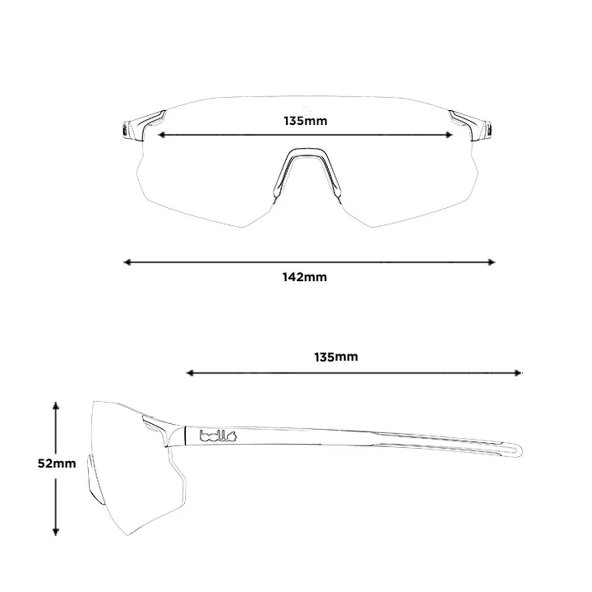 Occhiali Bolle Icarus - Nero Phantom Brown - I