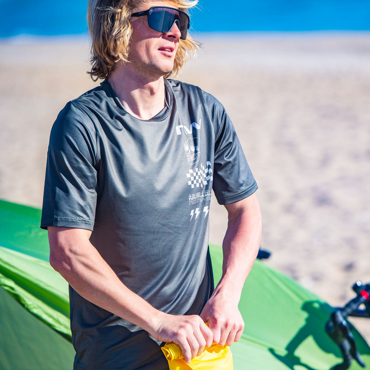 Maglia Northwave Bomb - Verde scuro - N