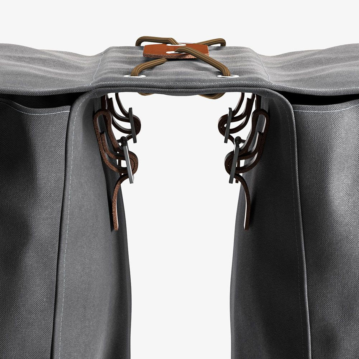 Borsa Brooks Brick Lane Pannier - Grigio - B