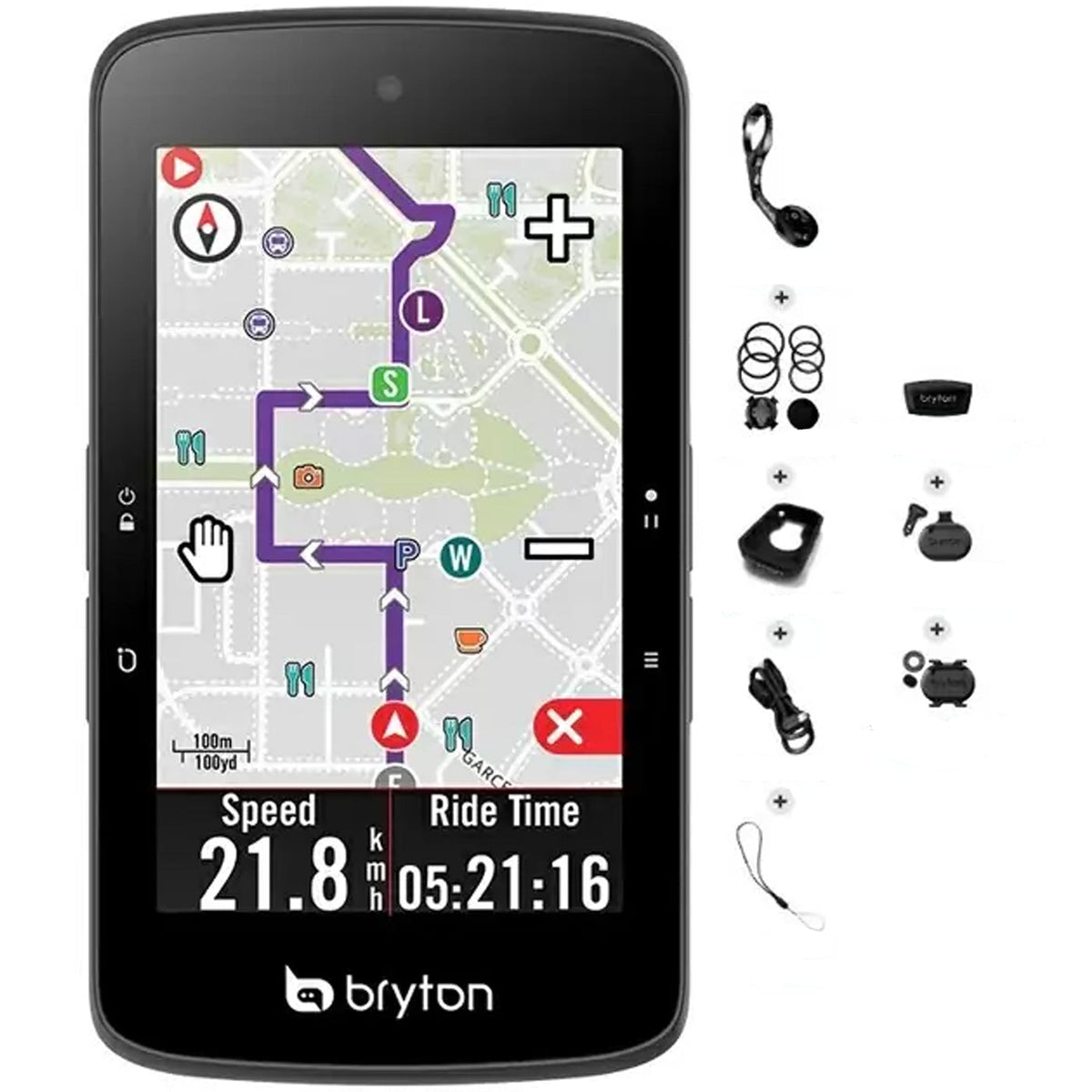 Bryton Rider S800 T Black - Main Image