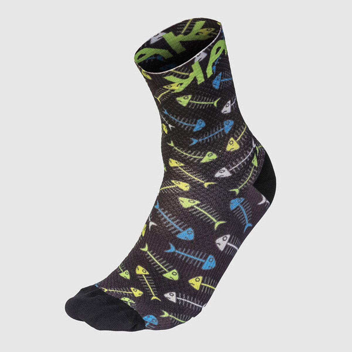 Calze Karpos Green Fire - Nero - P