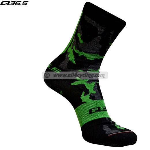 Calze Q36.5 Plus Camo - Verde