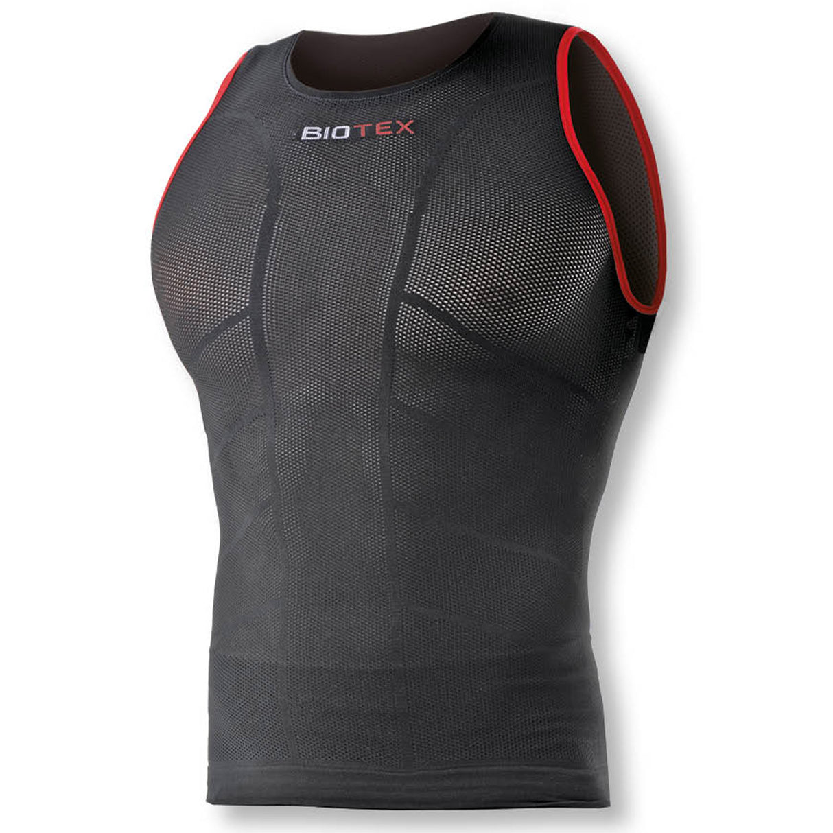Maglia intima senza maniche Biotex Sun - Nero