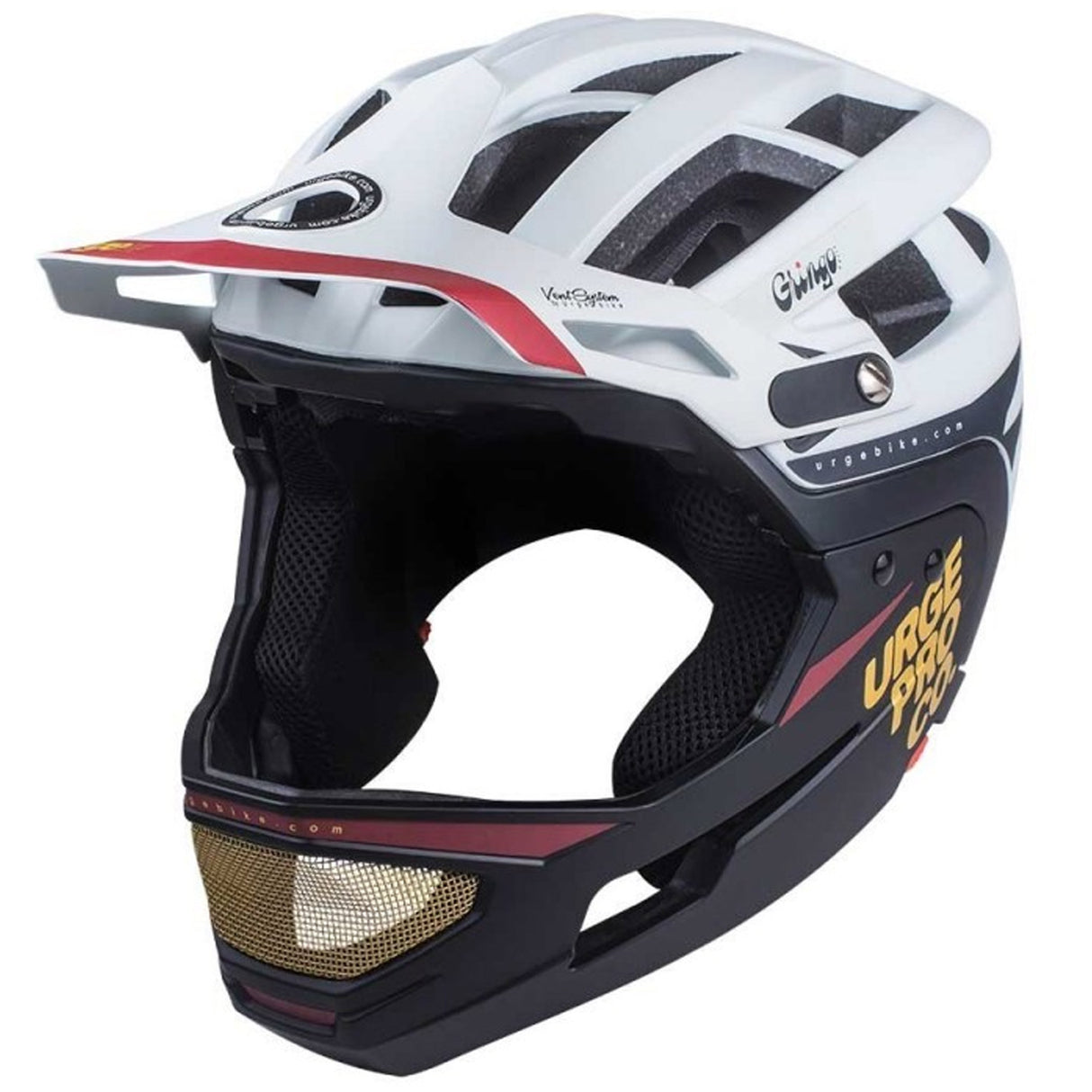 Casco Urge Gringo de la Sierra - Nero bianco