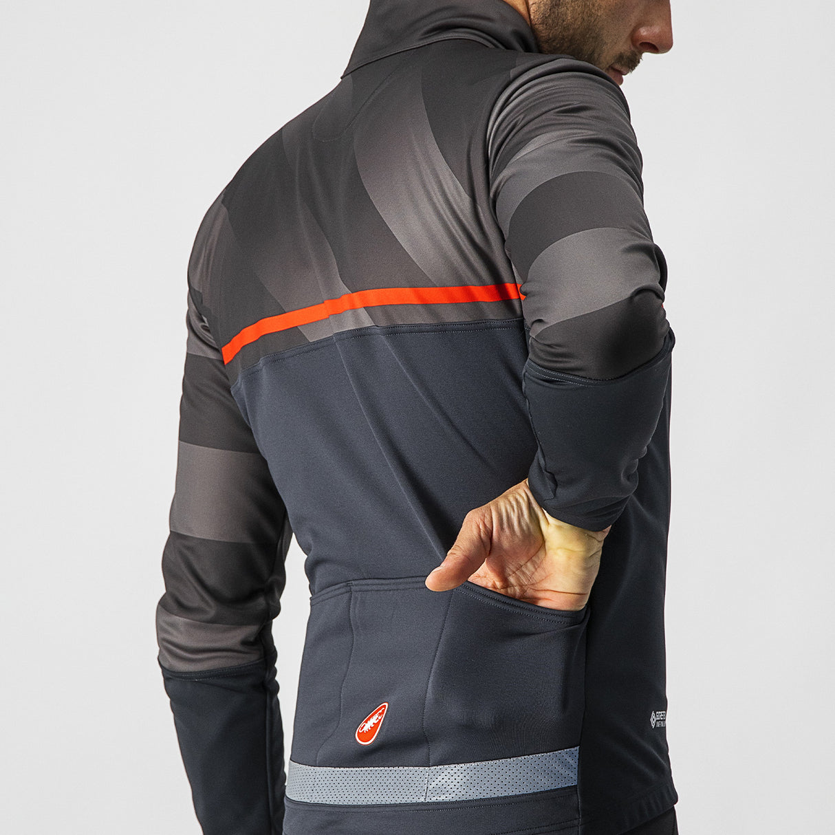 Giacca Castelli Finestre - Nero grigio - P