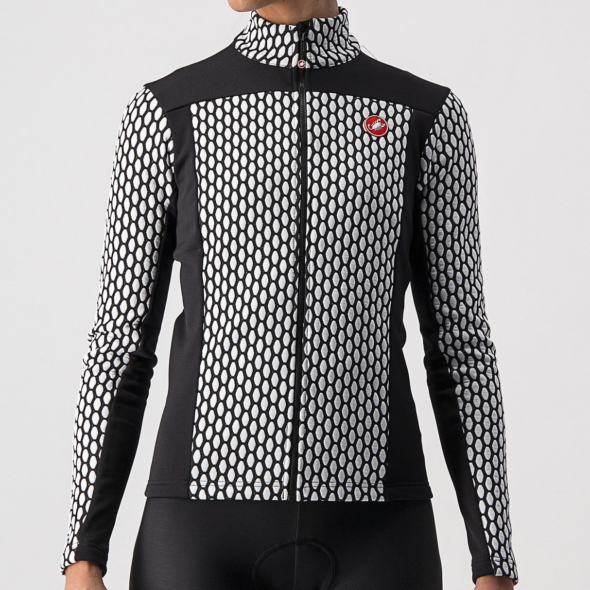 Maglia maniche lunghe donna Castelli Sfida 2 - Bianco - O