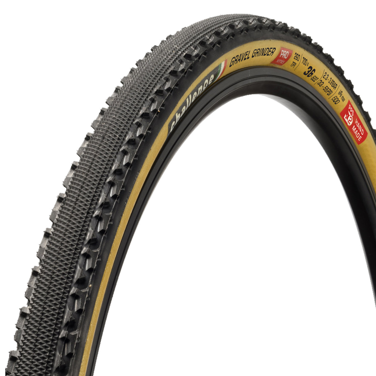 Copertone Challenge Gravel Grinder Pro TLR 700x36 - Nero para - M