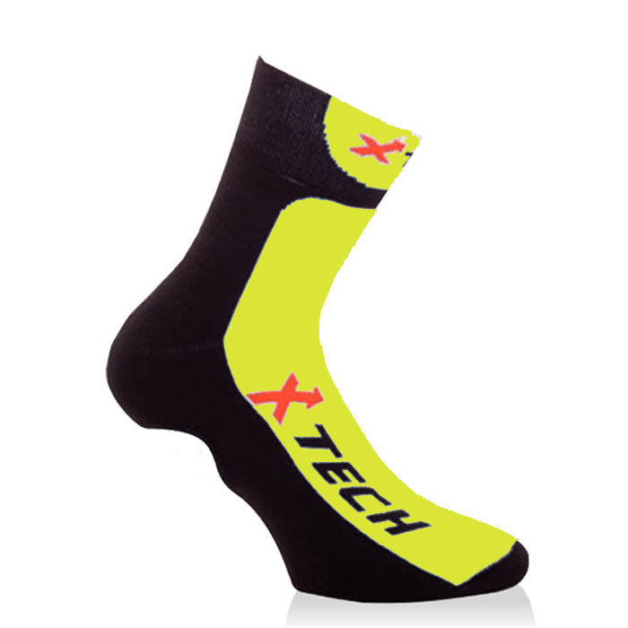 Calzino copriscarpa Xtech Sport XT67 - Giallo Fluo