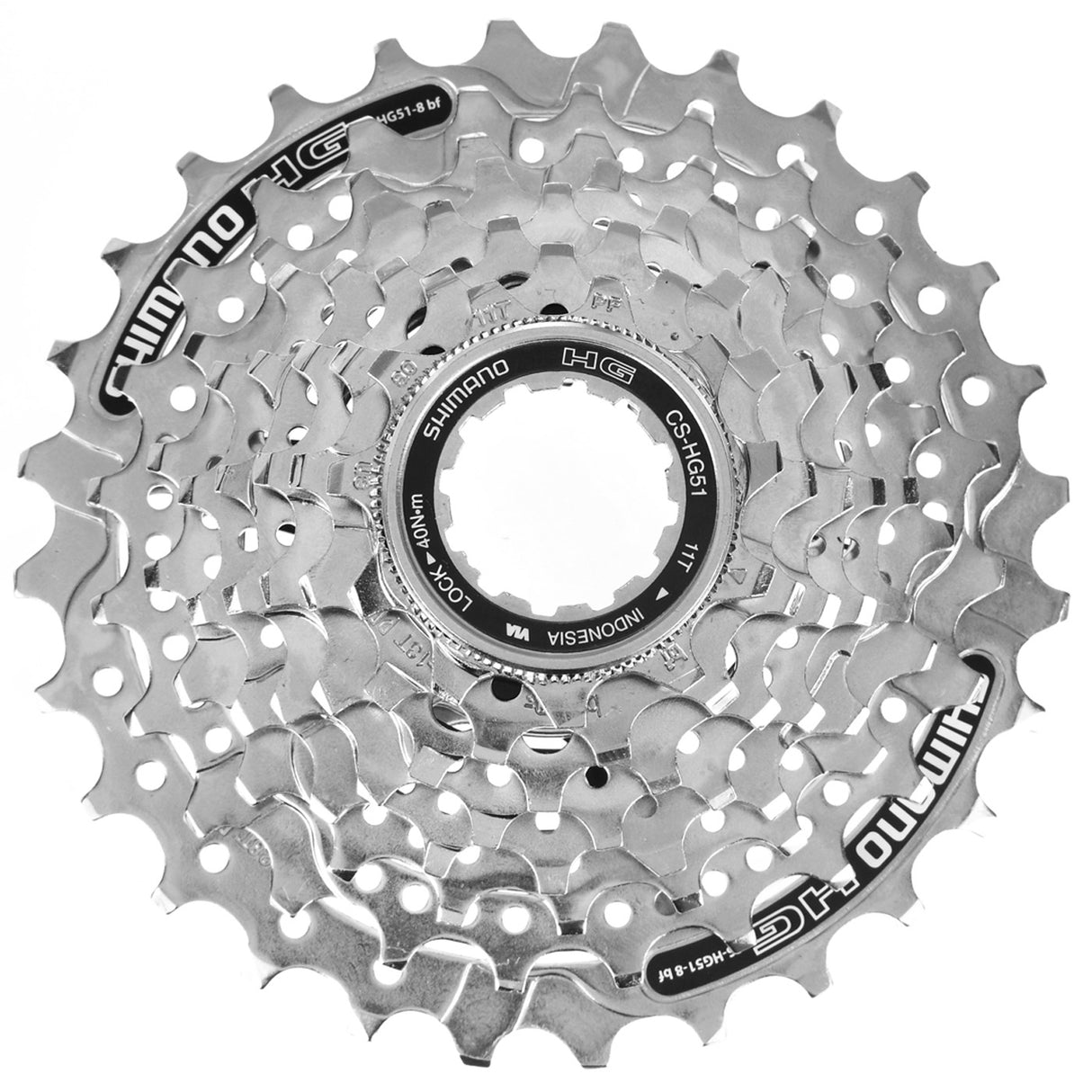 Cassetta Pignoni Shimano Alivio HG51-8 - 8v - E