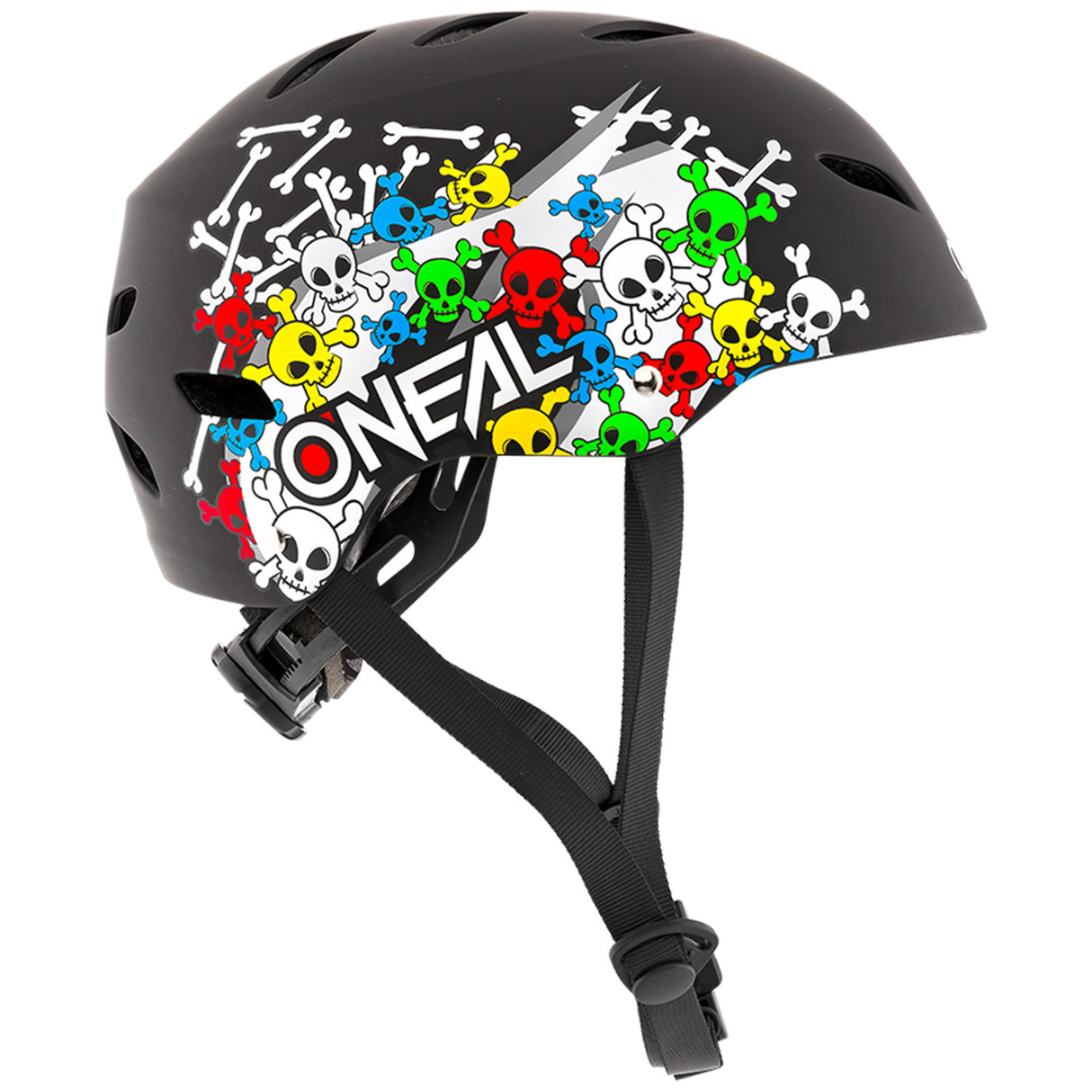 Casco Bambino O'neal Dirt Lid Skulls - Nero - D