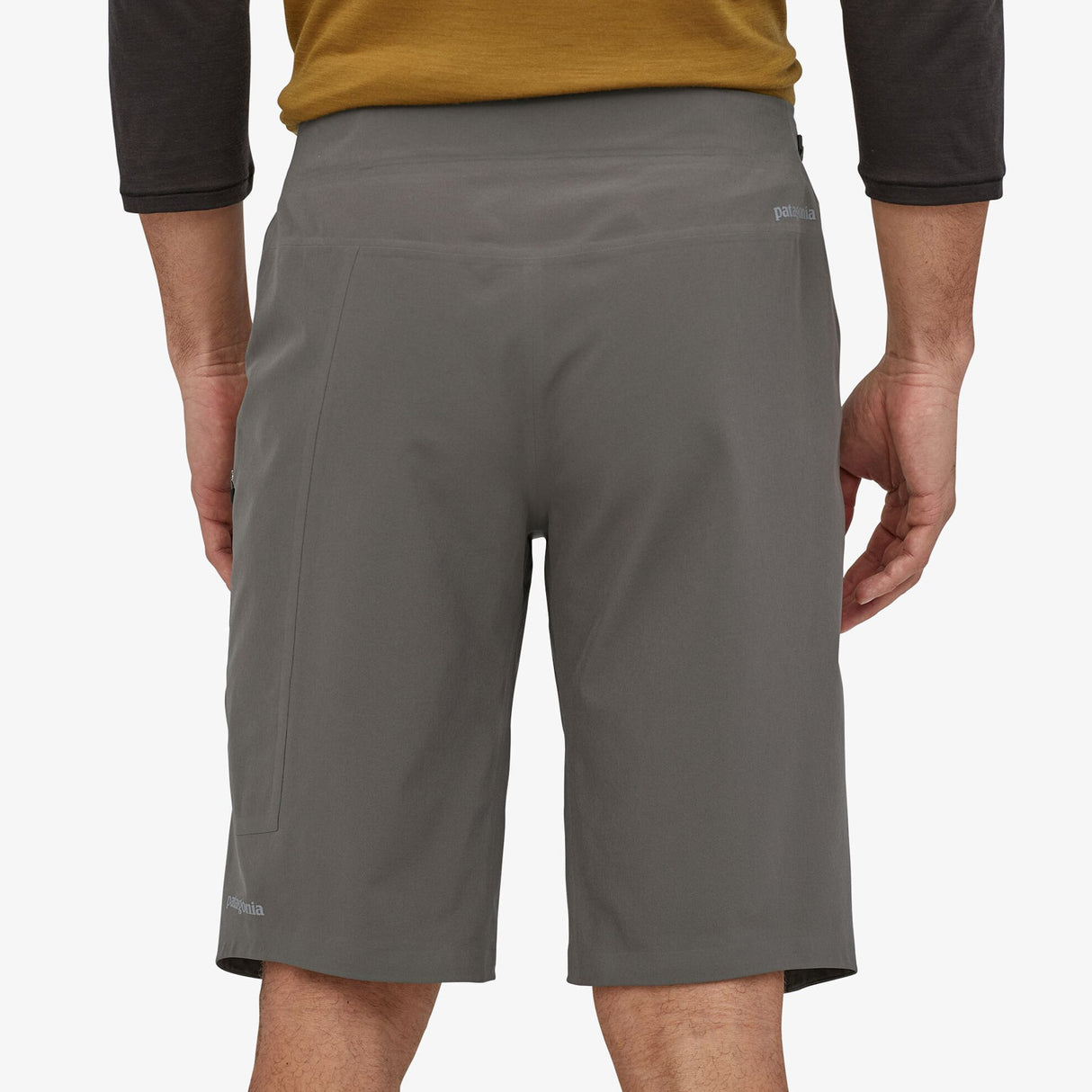 Pantaloncini Patagonia Dirt Roamer Bike - Grigio - I