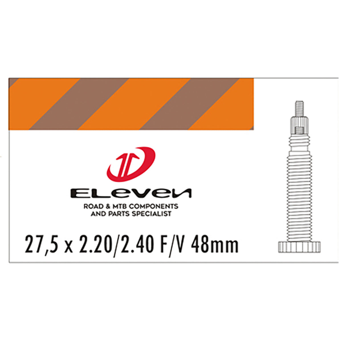 Camera d'aria Eleven 27.5x2.20/2.40 - Valvola 48 mm - G