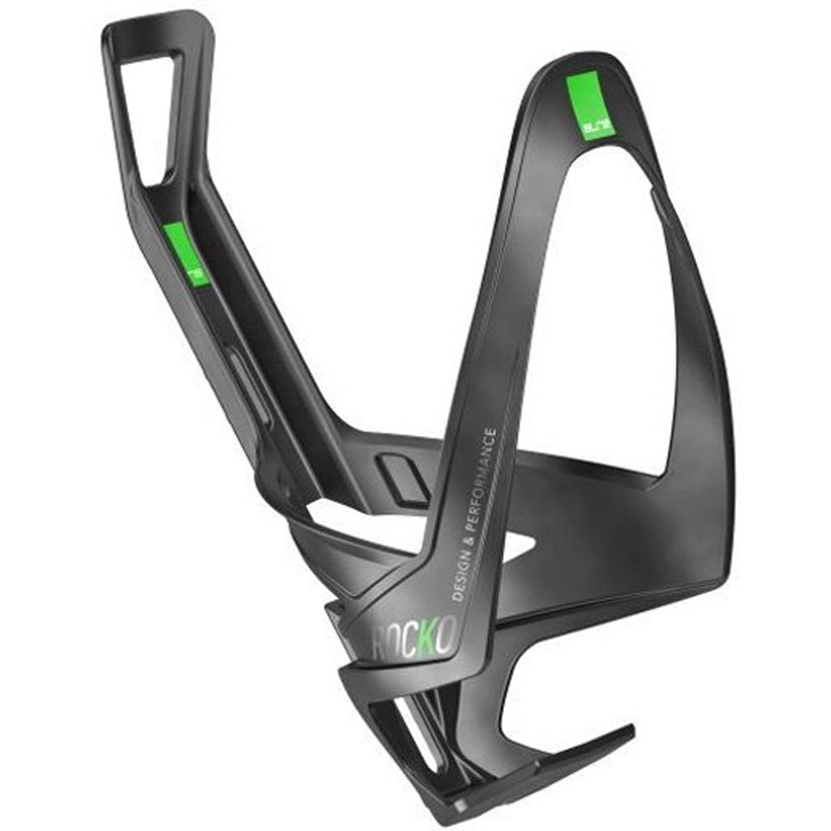 Portaborraccia Elite Rocko Carbon - Nero verde