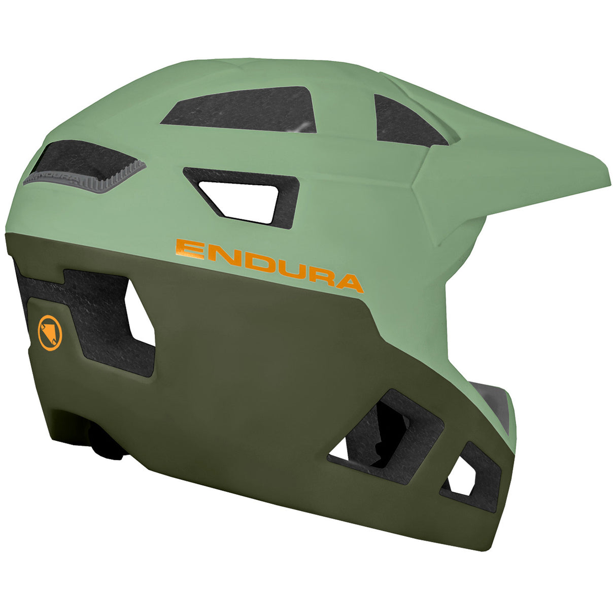 Casco Endura SingleTrack Full Face - Verde - L