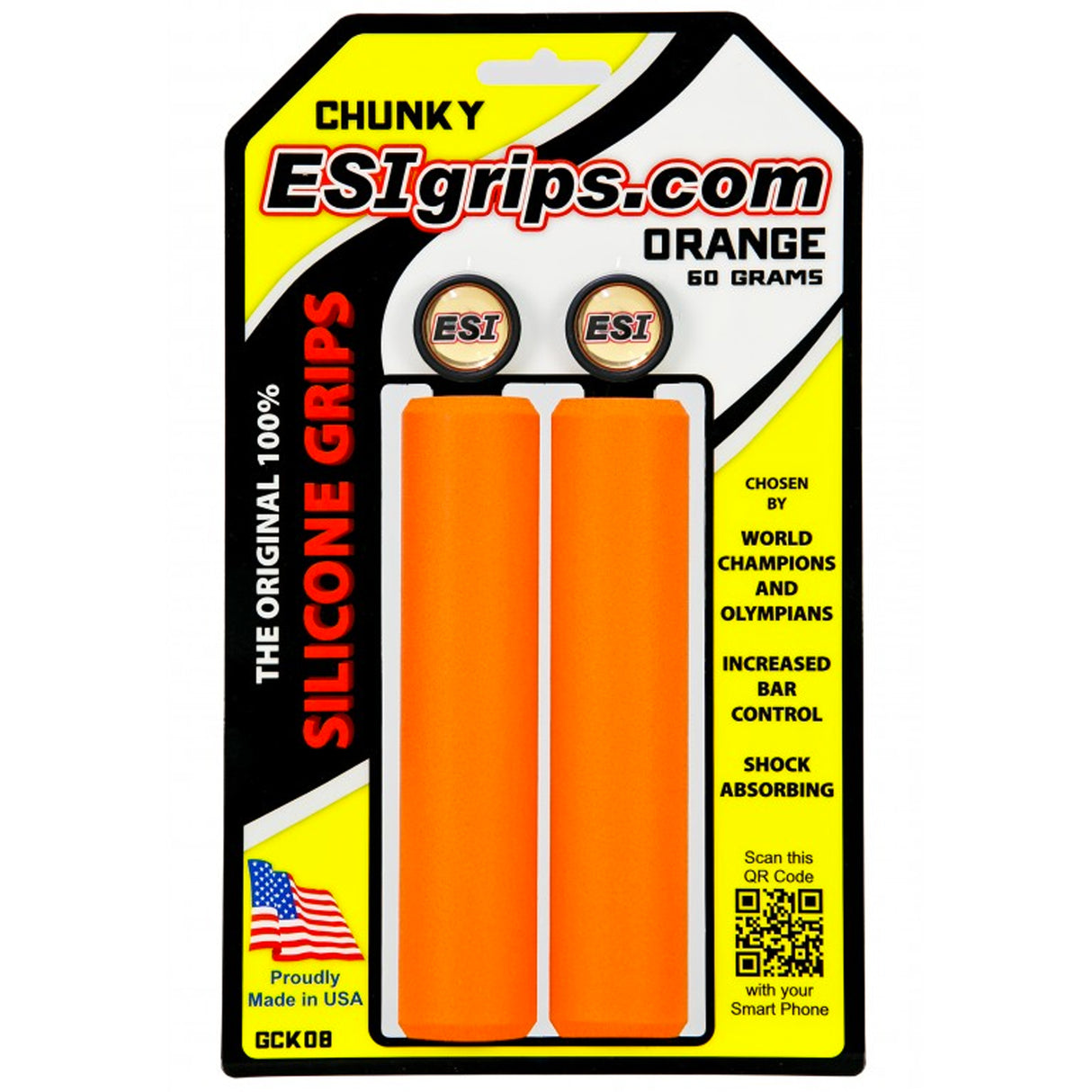 Manopole Esigrips Chunky - Arancio - E