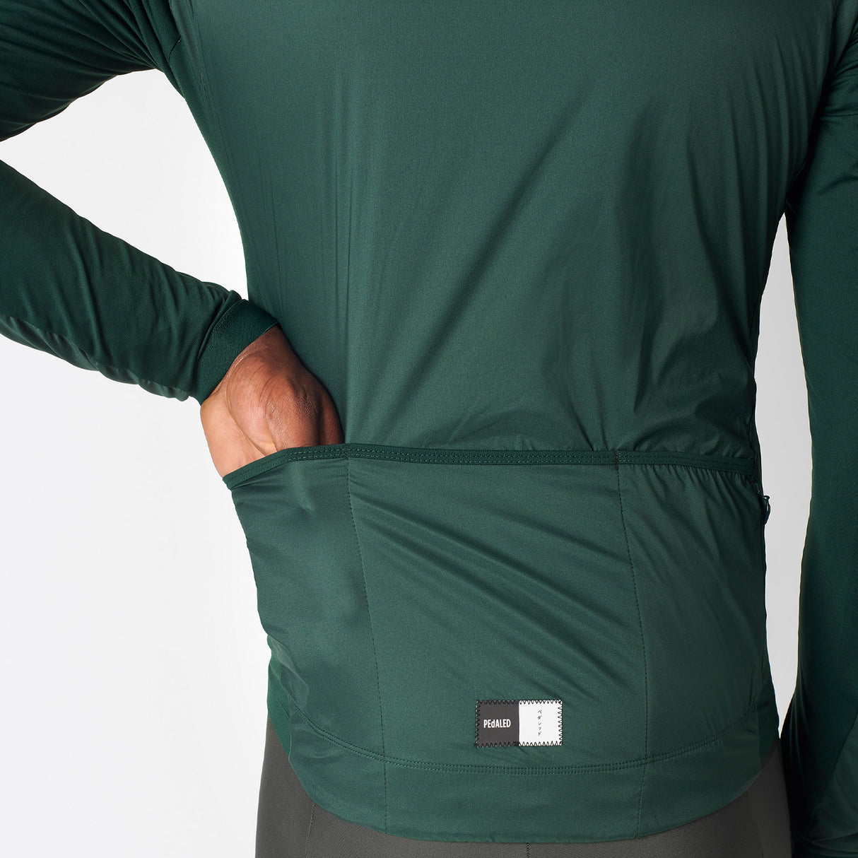 Giacca Pedaled Essential Alpha - Verde - B