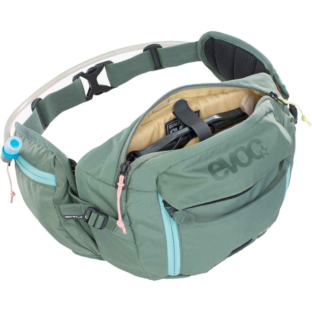 Marsupio Evoc Hip Pack 3L + 1.5 Bladder - Verde