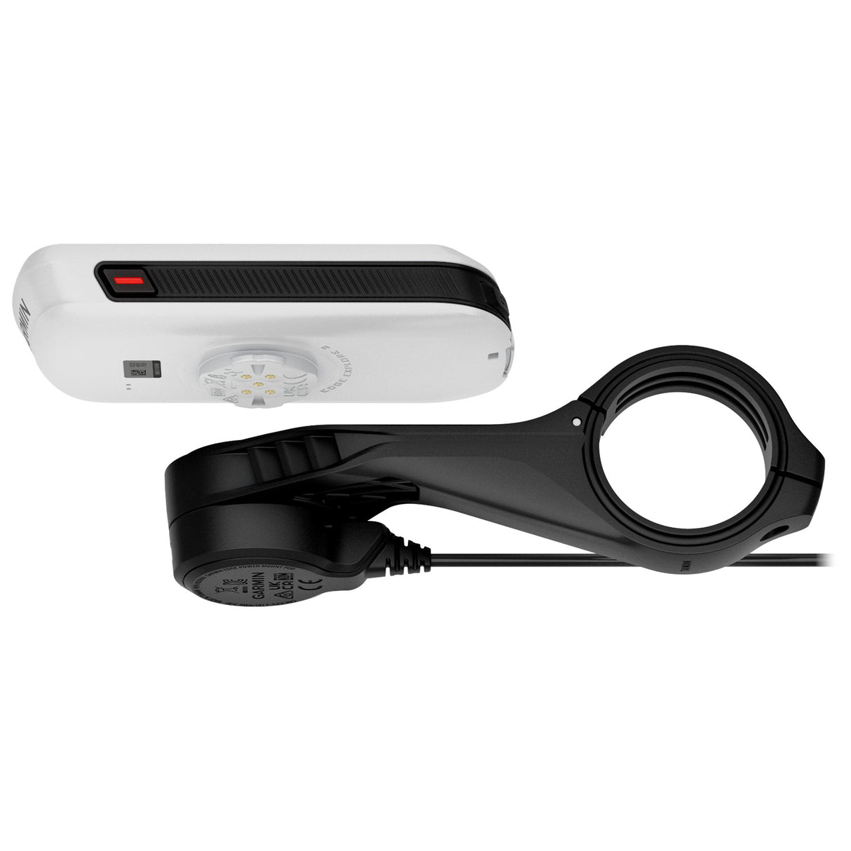 Garmin Edge Explore 2 Power Mount Bundle - Bianco nero - C