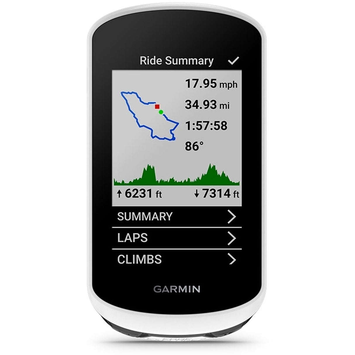 Garmin Edge Explore 2 Power Mount Bundle - Bianco nero - G
