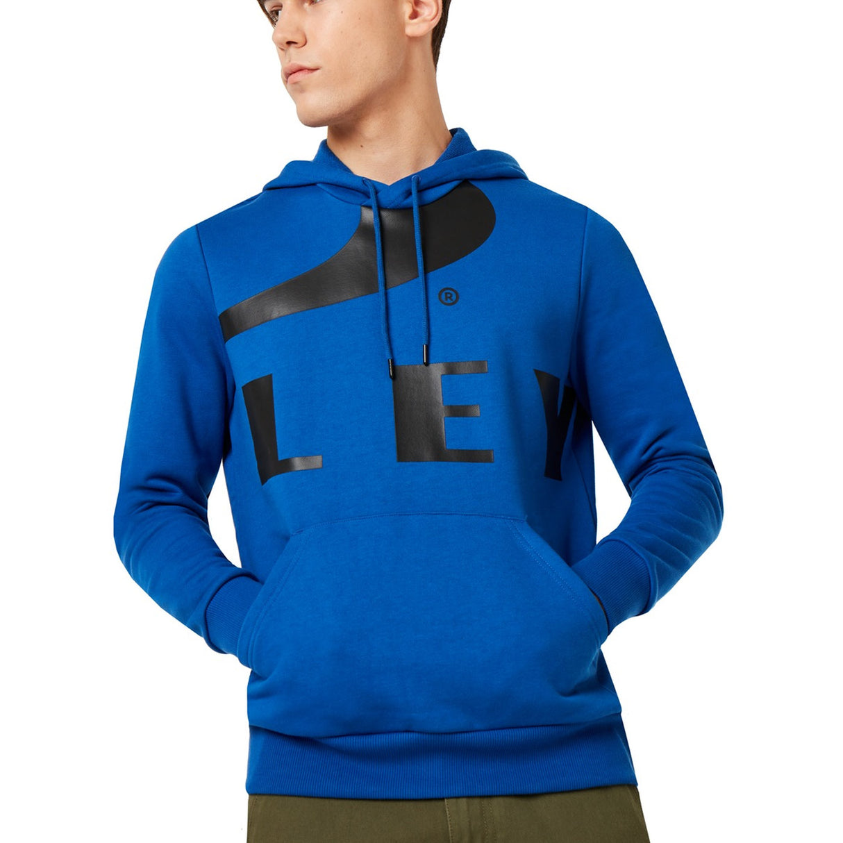 Felpa Oakley Big Logo Ellipse - Blu