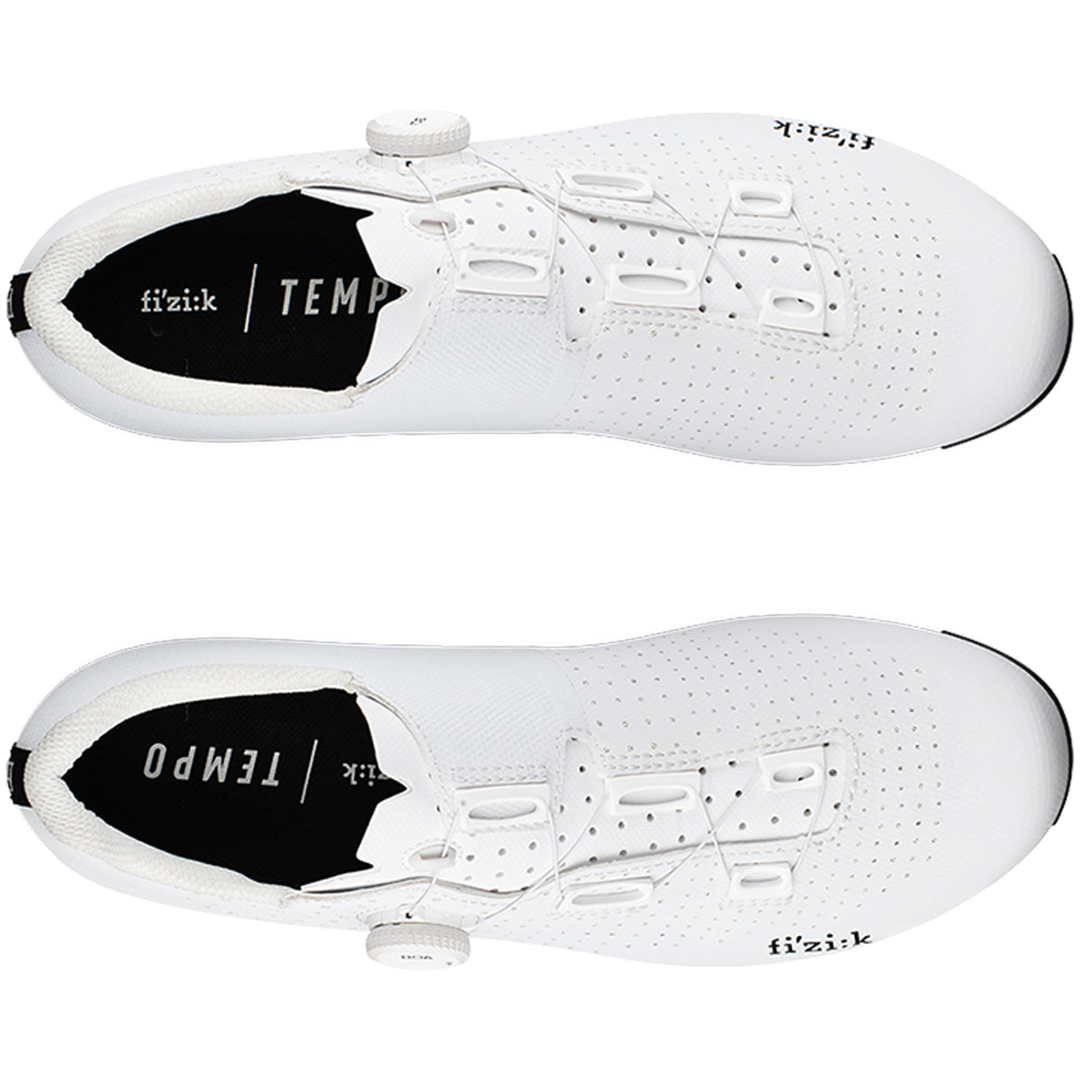 Fizik Tempo Decos Carbon Wide shoes White - Main Image