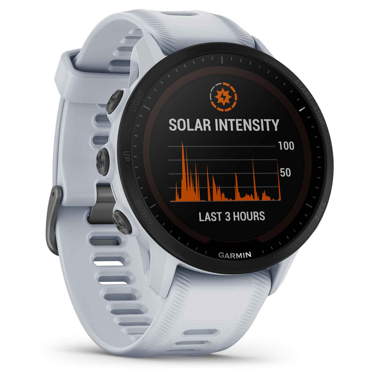 Garmin Forerunner 955 Solar - Bianco - H