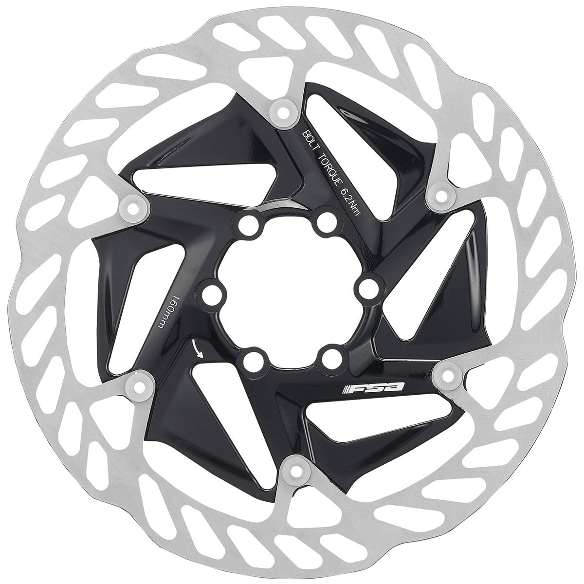 Disco Fsa K-Force WE 6 Bolts - 160mm