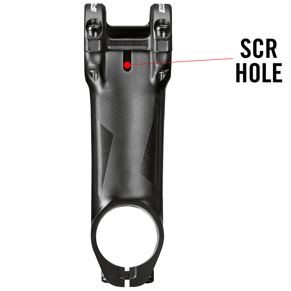 Attacco manubrio FSA SL-K SCR -6° - Nero - N