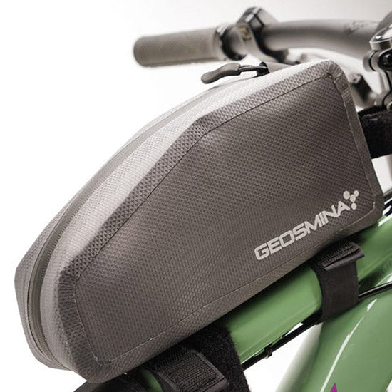Geosmina small top tube bag Gray