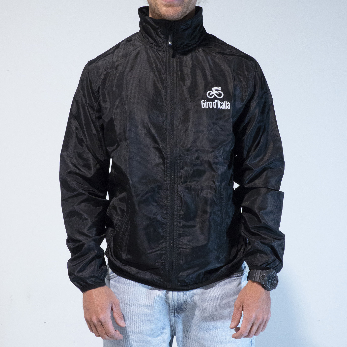 Giro d'Italia Waterproof jacket - Black