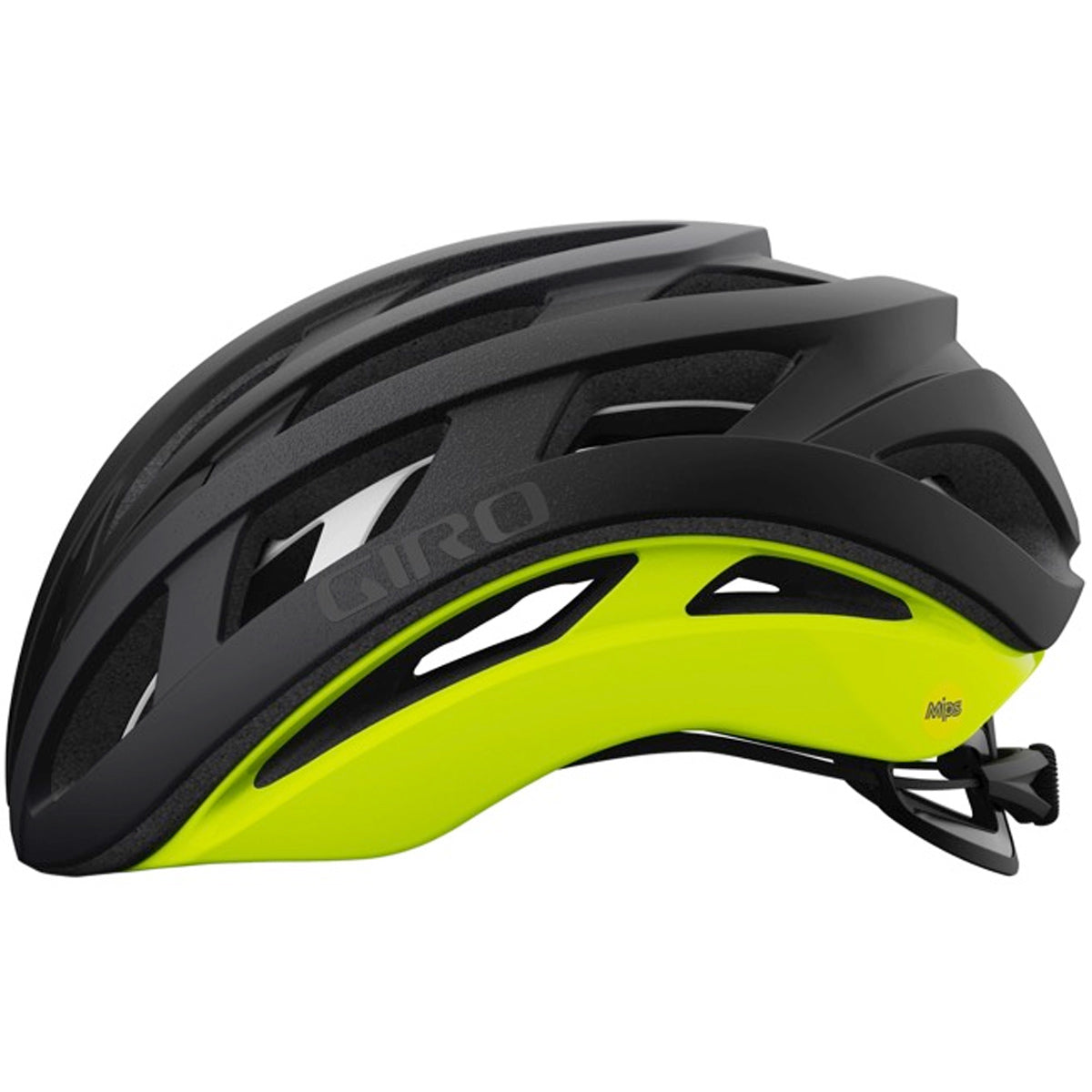 Casco Giro Helios Spherical Mips - Nero giallo
