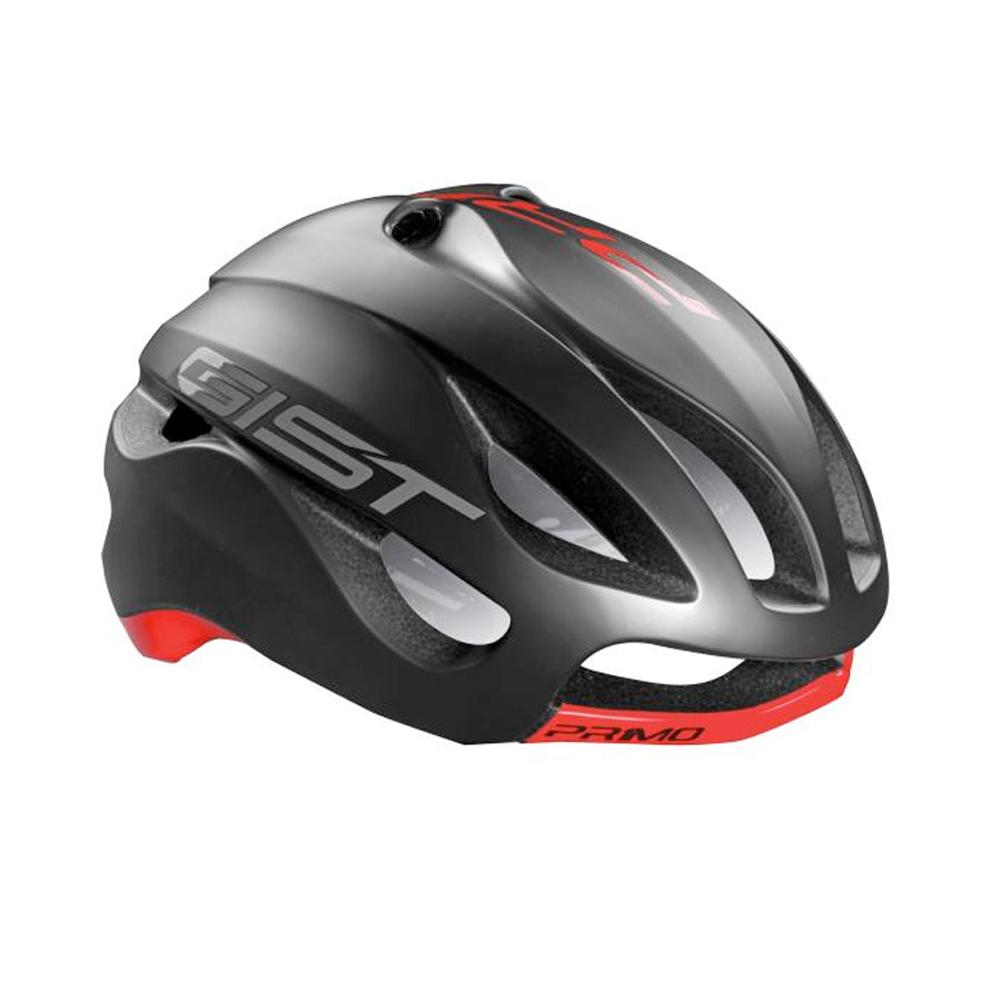 Casco Gist Primo - Nero opaco rosso