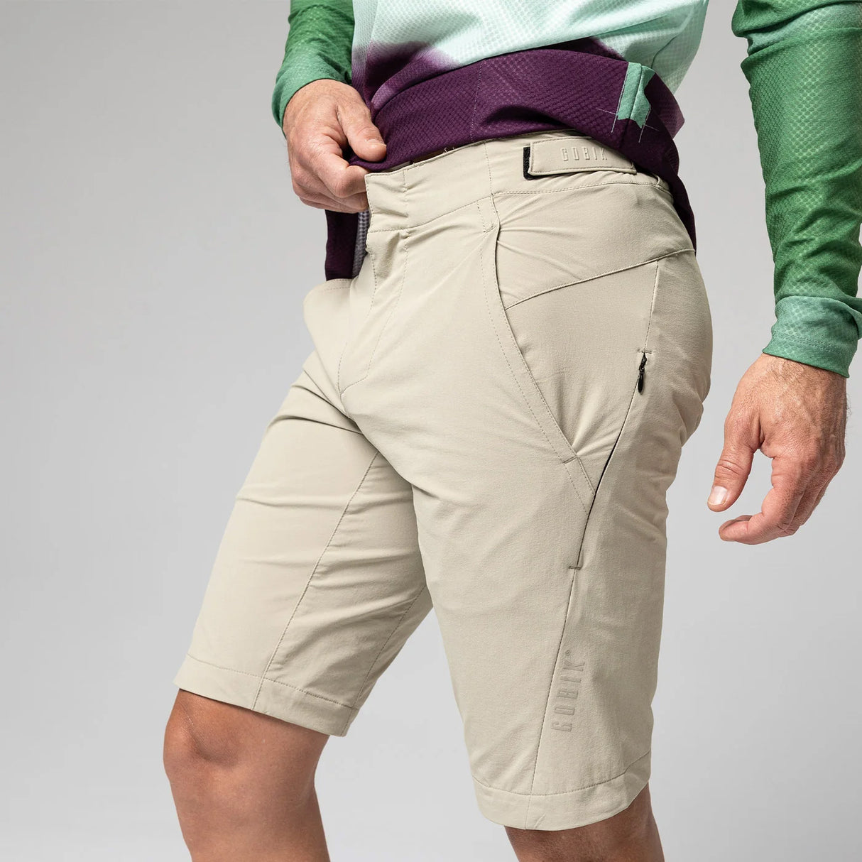 Pantaloncini Gobik Commuter Abbey - Marrone - B