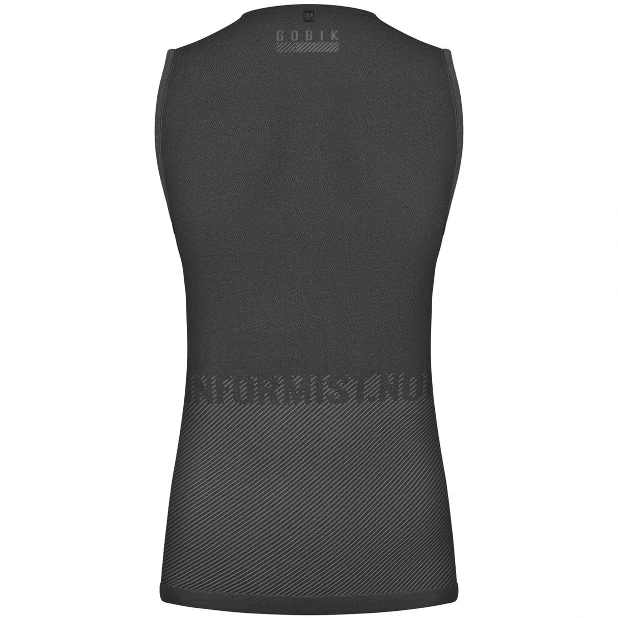 Maglia intima donna senza maniche Gobik Limber Skin Basalt - Nero - H