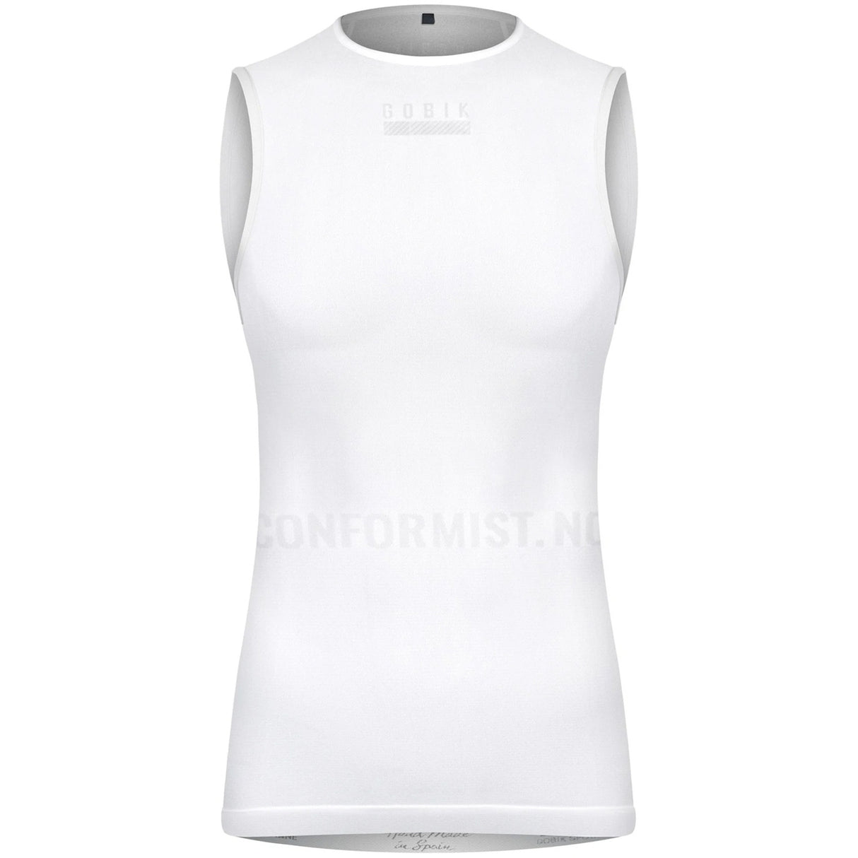 Maglia intima donna senza maniche Gobik Limber Skin Icelandic - Bianco - F