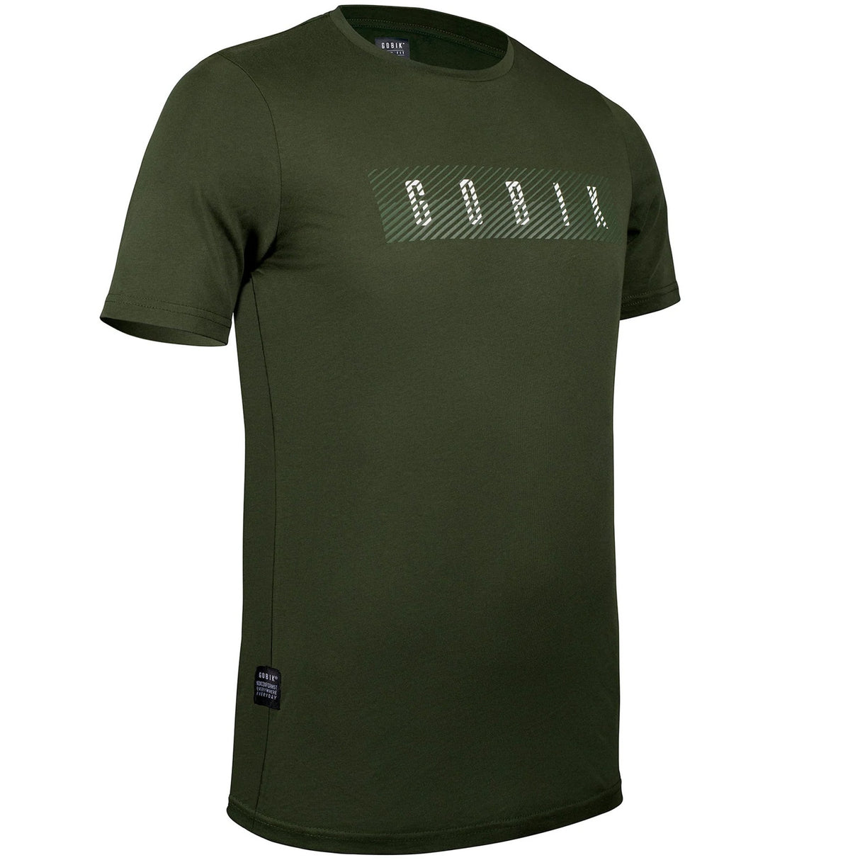 T-Shirt Gobik Overlines - Verde - F