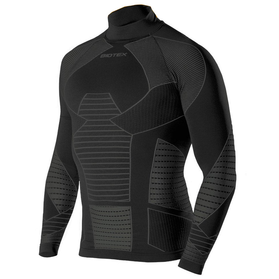 Maglia Intima M/L Biotex Lupetto Icebreak - Nero Grigio