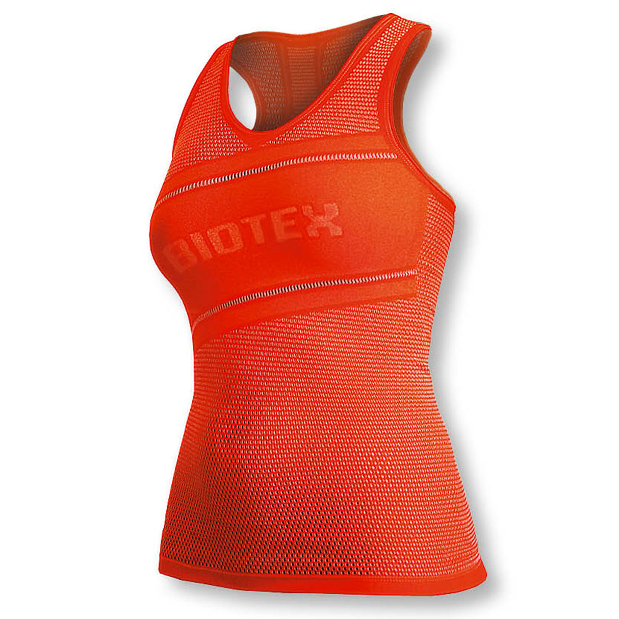 Maglia intima donna senza maniche Biotex Summerlight - Arancio - N
